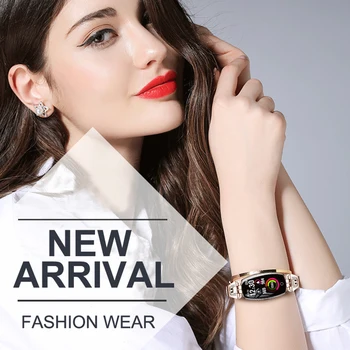 New arrival luxury lady Smartband heart rate female bracelet call message reminder woman waterproof wristband pk xaomi mi band 3
New arrival luxury lady Smartband heart rate female bracelet call message reminder woman waterproof wristband pk xaomi mi band 3