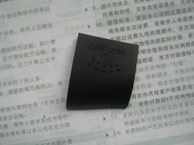 

NEW SD Memory Card Cover For Canon 70D 80D Digital Camera Repair Part With METAL & Spring
