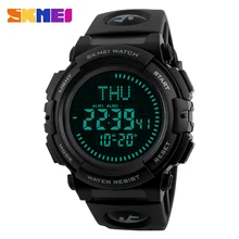 SKMEI Men Compass Sports Watch Countdown Summer Time LED Digital Military Watches Multifunction Wristwatches Relogio Masculino SKMEI Men Compass Sports Watch Countdown Summer Time LED Digital Military Watches Multifunction Wristwatches Relogio Masculino