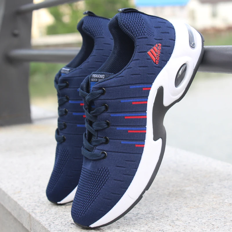

2018 Men's Shoes Tide Shoes Korean Version Of Breathable Casual Canvas Shoes Soft Bottom Deodorant Flying Weaving
