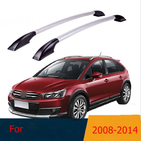 

Roof Rack Boxes Side Rails Bars Luggage Carrier A Set For Citroen C4L 2008 -2014 2009 2010 2011 2012 2013
