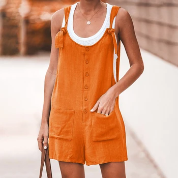 

Jumpsuits Women V-Neck Floral Summer Holiday Beach Casual Short Bodysuit Mujer Bodycon Playsuits Romper High Quality Sleeveless