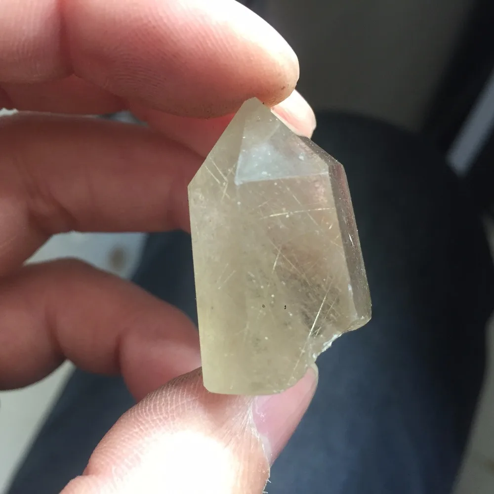 Рекламная акция на годовщину 2019 HD359 (21 г) натуральный кристалл Rutilated Quartz Healing Wicca