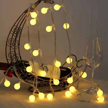 

100 Leds 10M Ball String Lights 110V / 220V Christmas Holiday Garland Wedding Party Home Decoration Waterproof String Lamp