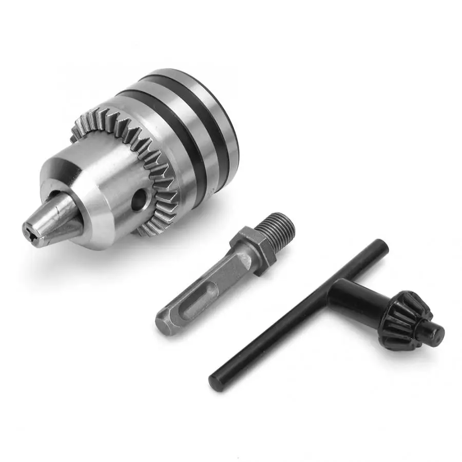

3.0-16MM 1/2-20UNF Drill Chuck Adapter Kit Key Type Drill Chuck with Square Shank Adapter with SDS Electric Hammer Square Shank