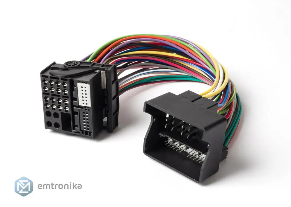 Удлинительный Кабель адаптер для радиоприемника Fakra 40 pin QUADLOCK BMW Mercedes AUDI VW|Кабели
