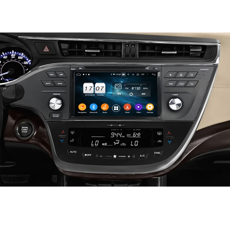 Owtosin автомобильный Радио мультимедийный видео плеер навигация GPS Android 9 0 для Toyota