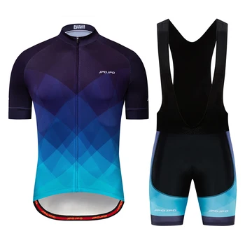 

2019 JPOJPO Men Cycling Jersey Sets Short Sleeve Bicycle Clothing Ropa Ciclismo Racing Team Outdoor Sport Mtb Bike Jersey Sets