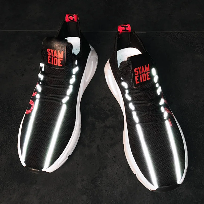 Reflect Light Screen Cloth Ventilation Casual Shoes Comfortable Network Shoe Motion Run Male Shoes tenis masculino adulto scarpe Reflect Light Screen Cloth Ventilation Casual Shoes Comfortable Network Shoe Motion Run Male Shoes tenis masculino adulto scarpe