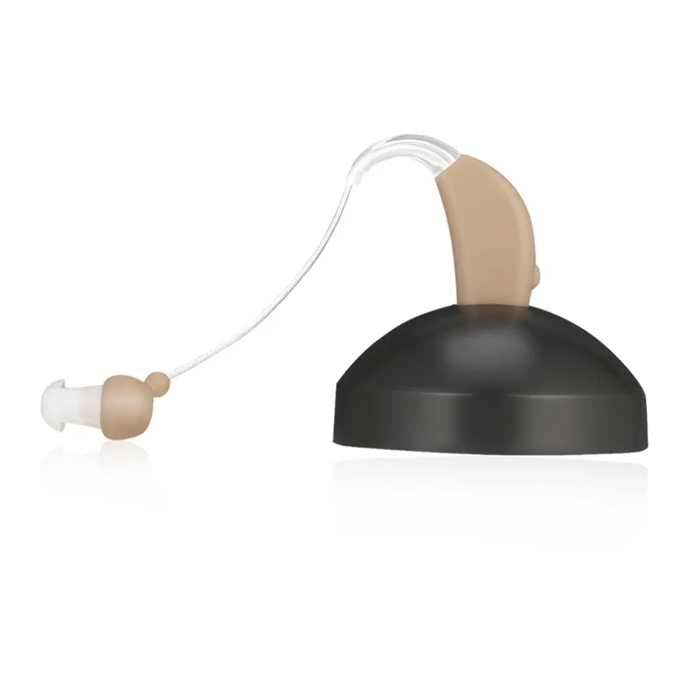 

Rechargeable Mini Plastic Hearing Aids Sound Voice Amplifier Low Noise Behind The Ear JZ-1088F For The Elderly Hearing Loss Sell