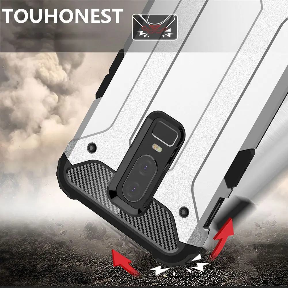 

For Oneplus 6 Six Case Hard Rugged Case For Oneplus 5T funds Hybrid Armor Phone Cover Double Protect coque for Oneplus 5 case