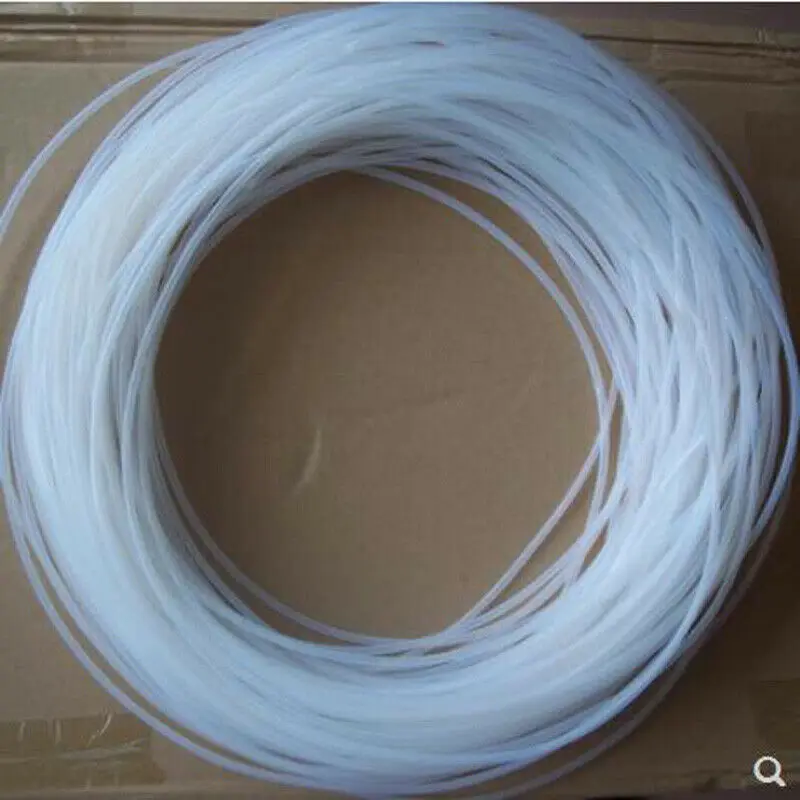 

Teflon Tubing Pipe PTFE Tube 150V ID=0.5~20mm Var.Size &Length High Insulation Pipe 1/2/3/5meter Translucency