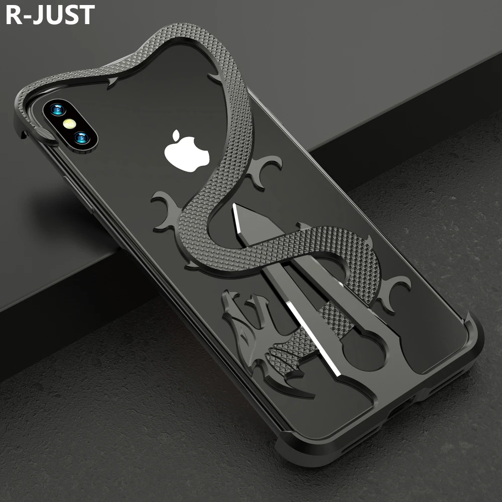 Для iPhone XS Max чехол Роскошный тонкий жесткий металлический алюминиевый сплав Броня защитный бампер чехол для телефона для iPhone XR X задняя крыш... Для iPhone XS Max чехол Роскошный тонкий жесткий металлический алюминиевый сплав Броня защитный бампер чехол для телефона для iPhone XR X задняя крыш...