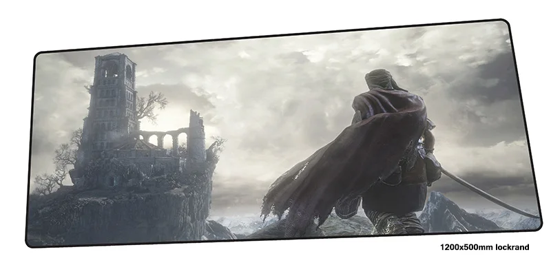 Dark Souls коврик для мыши с изображением 1200x500 мм Высокое качество игровой геймер HD