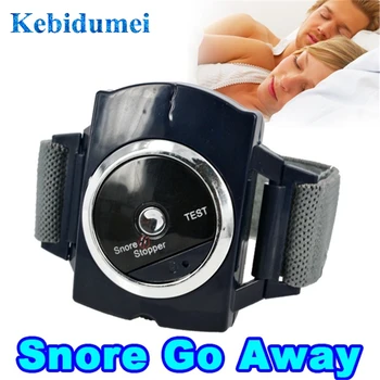 

kebidumei Anti Snore Wristband Watch Electronic snore Stopper Biosensor Cessation Cure Solution Pure Sleeping Night Guard Aid