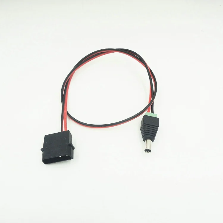Разъем питания для ПК DIY 4-pin IDE Molex до 12V DC 5 5x2 1 мм адаптер 100 шт./лот | Компьютеры и