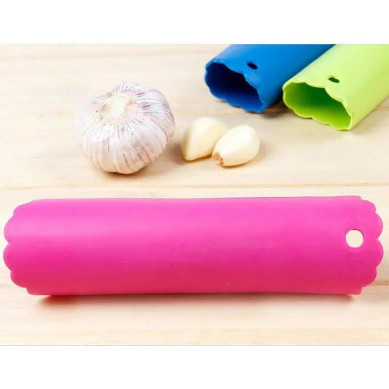 1 Pcs Magic Peeled Garlic Tools Silicone Garlic Peeler Peel Barrel