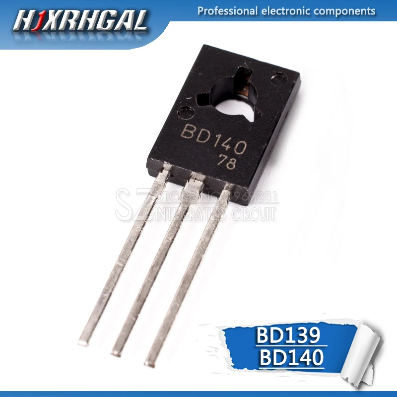 

20PCS BD139 BD140 ( 10PCS BD139 + 10PCS BD140 ) TO126 TO-126 new voltage regulator IC New and original hjxrhgal