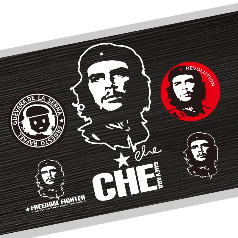 Наклейка на автомобиль Che Guevara, на дверь, на лобовое стекло, на окно, на стекло, отражающая 5 дизайнов, Тюнинг авто, мотоцикл, аксессуары для стайлинга автомобилей