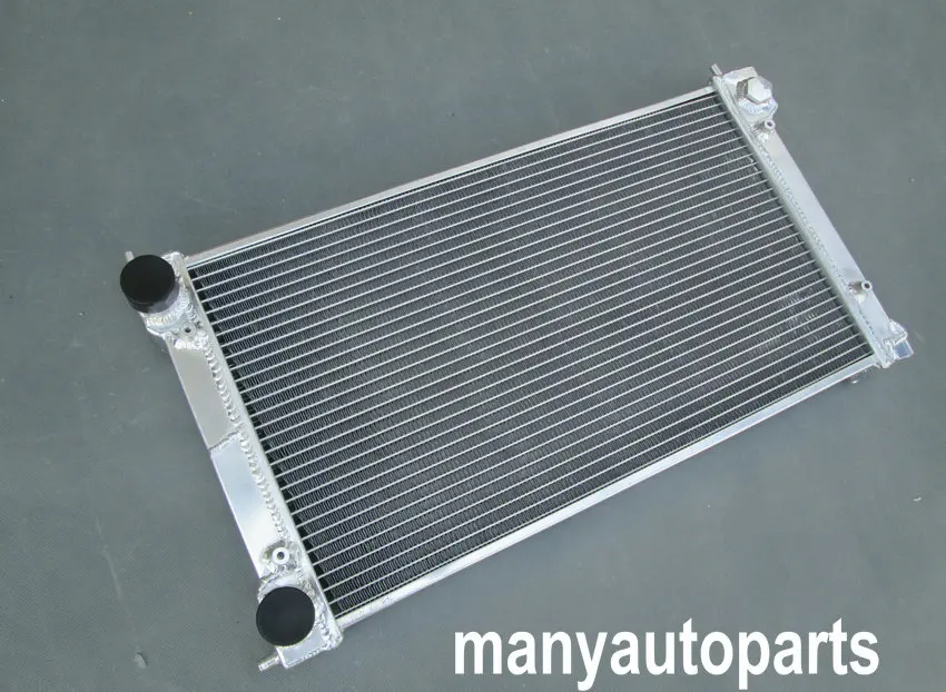Алюминиевый радиатор и вентиляторы для VW GOLF/RABBIT/SCIROCCO GTI MK1/2 8 V/16 V M/T