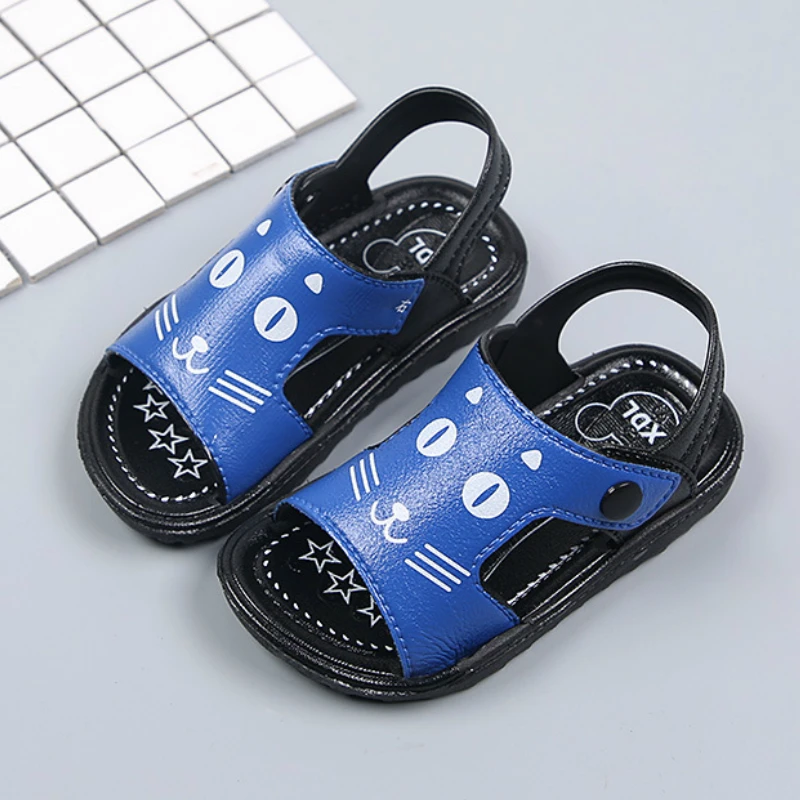 

Children's Sandals Boys Kids Sandals for Boy Summer Beach Toddler Baby Boy Sandals Genuine Leather 2 3 4 5 Years Old