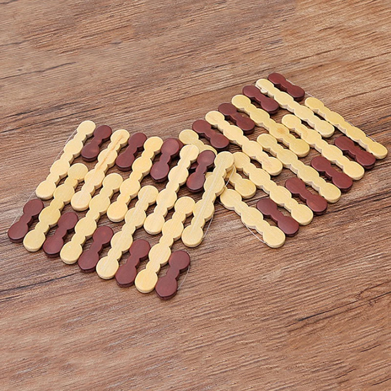 1pc Round Square Bamboo Coasters Slip-resistant Placemat Heat Insulation Hollow Pad Kitchen Dining Table Coaster New