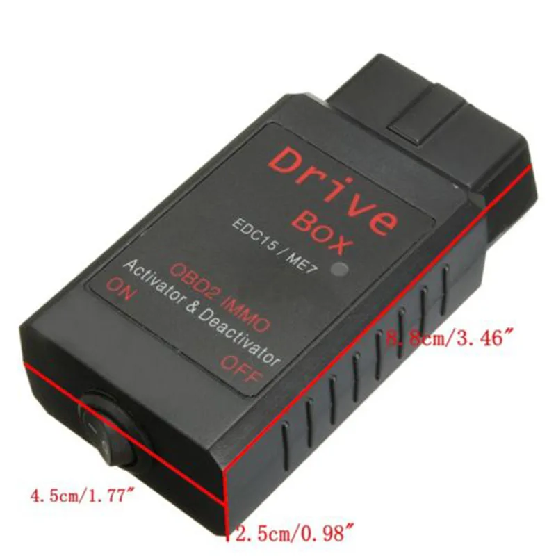 JX-LCLYL Drive Box EDC15/ME7 OBD2 IMMO Deactivator Activator Tool For Au-di Sko-da VW