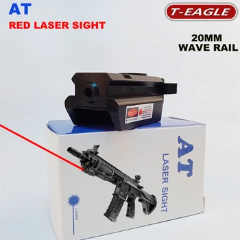 

T-Eagle 20mm Hunting Riflescope Tactical Red Dot Laser Sight Picatinny Weaver Rail For Pistol Glock Headgun Gun Red Dot Scope