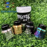 fit 25mm אפוקליפסת GEN 25 RDA אפוקליפסת GEN 2 RDA מתכוונן 25mm Airflow הבקרה המאדה הטנק Fit 510 אופנות מכנות vs גרור 2 MTL (3)