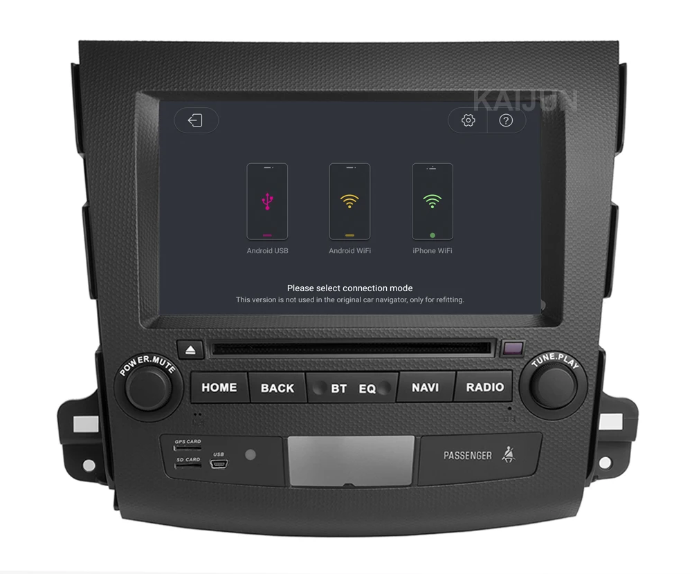 Sale IPS DSP Android 9 Car DVD Stereo Player GPS for Mitsubishi Outlander 2007-2012 with wifi BT 20