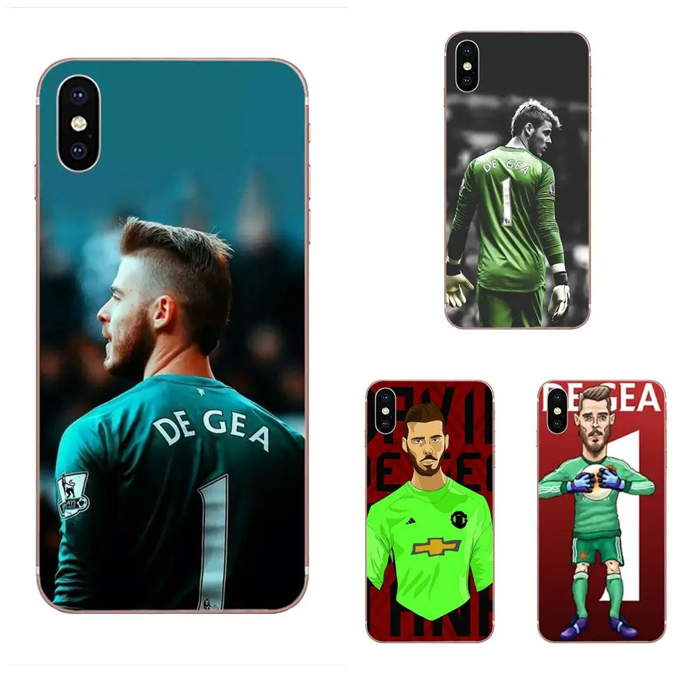 Вратарь Давид Де Хеа 1us TPU крышка чехол для Moto G G2 G3 G4 G5 G6 G7 htc 530 626 628 630 816 820 один A9 M7 M8