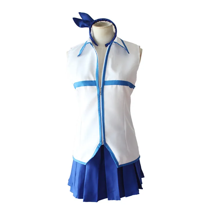 Cosplay&Ware [9]Anime Fairy Tail Cosplay Costumes Lucy Heartfilia Halloween Carnival Party Women -Cosplay&Ware anime Shop