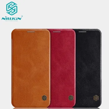 

10pcs/lot Wholesale NILLKIN Qin Series Wallet Flip Leather Case For Samsung Galaxy A6S SM-G6200 Genuine Flip Leather Case
