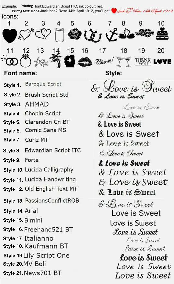 fonts