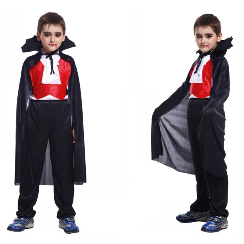 Kids Boys horror Tricky Vampire Cosplay Children's day Easter Halloween Costumes Stage performance Rave party Carnival dress Kids Boys horror Tricky Vampire Cosplay Children's day Easter Halloween Costumes Stage performance Rave party Carnival dress