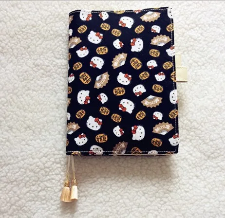 

time stage design A6 a5 notebook stationery diary billbook hobonichi style hobo notebook hello kitty cat