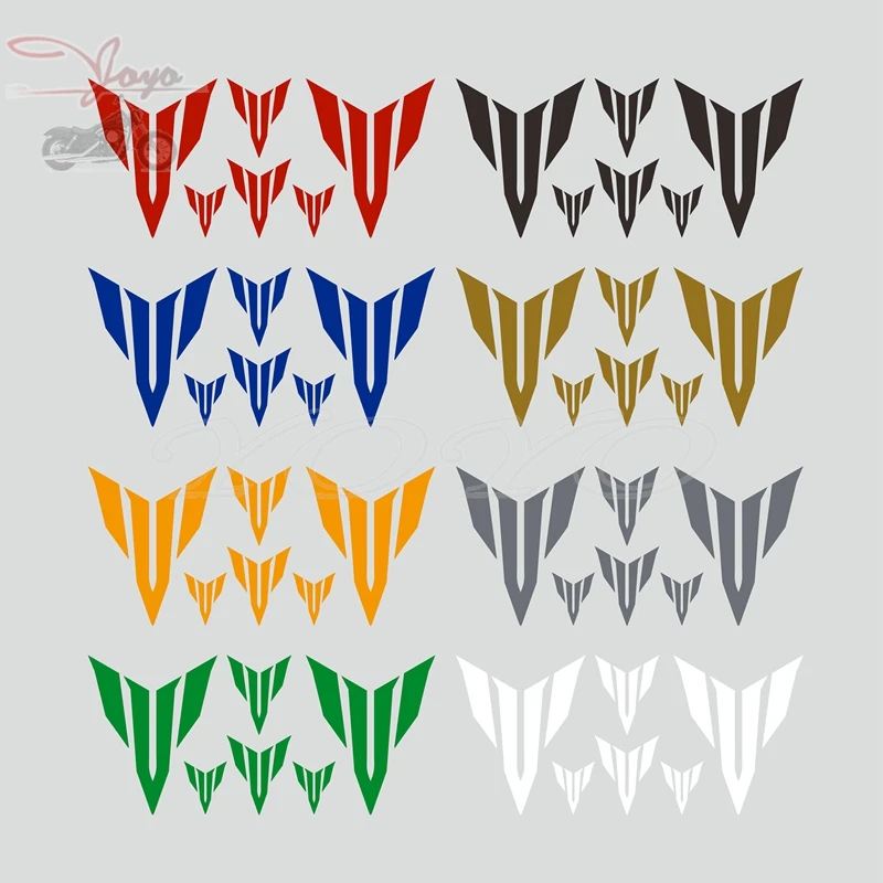  Motorcycle Decals Fairing Stickers Fuel Tank Sticker For Yamaha MT09 MT07 MT01 MT03 MT125