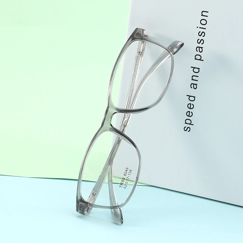 Унисекс стильный квадратный Non-покупаются по рецепту очки с бесцветными линзами очки TR90 гибкий и прочный, очки с оправой Для мужчин Линзы для очков
