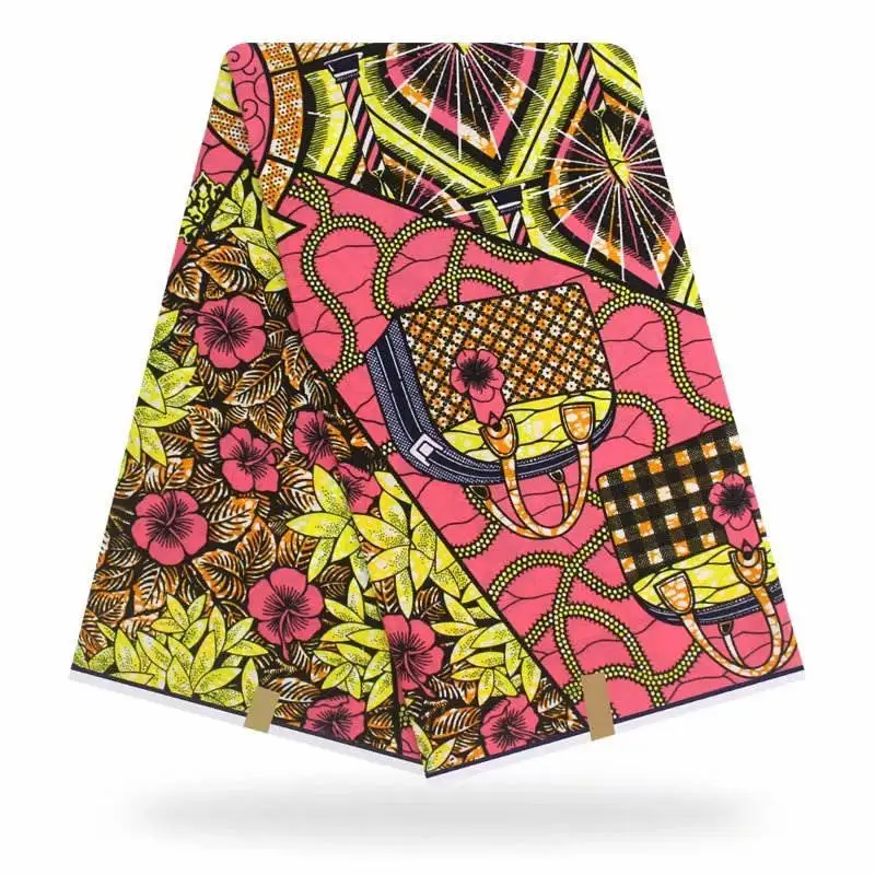 

2019 Holland wax african real wax veritable wax for patchwork sewing ! L61526