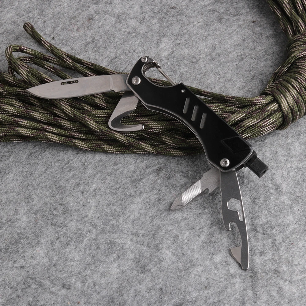 

Multi-functional Rescue Tools Folding Knife Portable Outdoor EDC Tools Vehicle Lifesaving Multi - Purpose Tool