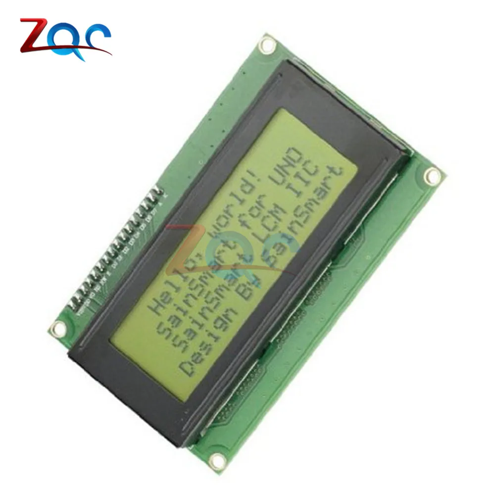 Lcd плата 2004 20*4 lcd 20X4 5V Синий/Желтый экран с подсветкой lcd 2004 Дисплей lcd модуль lcd 2004 для Arduino HD44780 контроллер