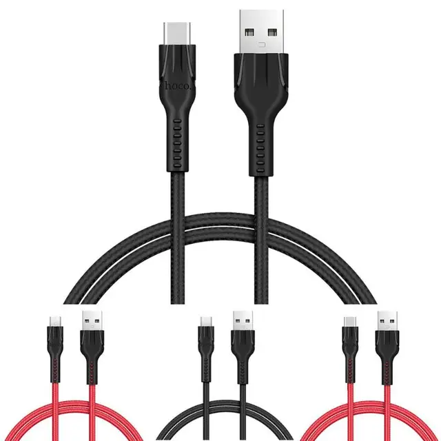 Hoco U 28ft Nylonided Usb Fast Charging Data Sync Charger Cable For Android Phone Hoco U 28ft Nylonided Usb Fast Charging Data Sync Charger Cable For Android Phone