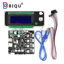 BIQU New 3D Printer MKS SMelzi + Melzi MINI 2004LCD 3D Printer Kit Motherboard 3D0340