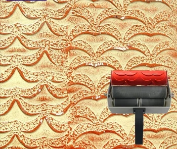 

Wall printing mould 7 inch patterned roller for wall decoration rubber roller no.034