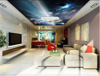 

3d room wallpaper custom mural non-woven wall sticker The astronauts trip to star ceiling murals photo wallpaper for walls 3d