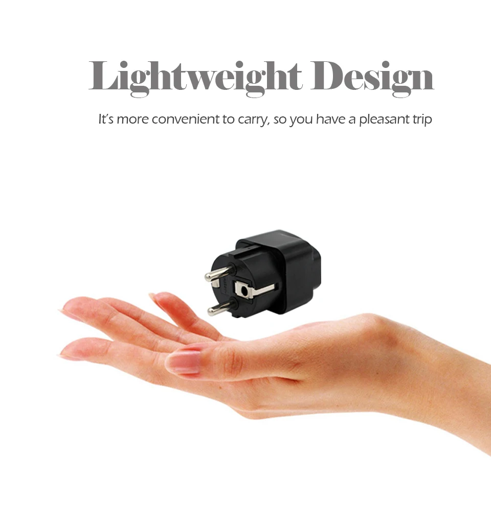 Universal UK US AU To EU AC Travel Power Adapters in Switzerland France Germany Greece EU Plug Converter Electrical Charger (6)