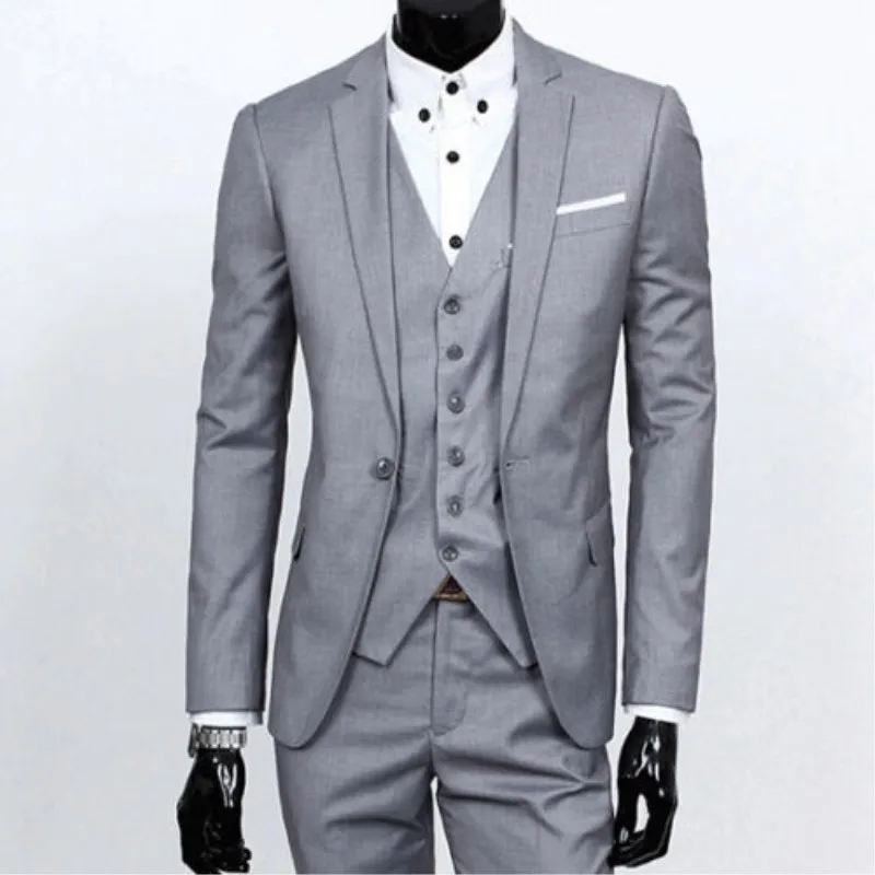 Personnaliser-Fait-Noir-gris-Clair-marine-bule-Smokings-de-Mari-Meilleur-Homme-de-Gar-ons-D_