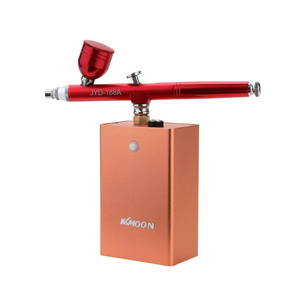 

Beautiful Airbrush Set air Spray Gun Pump Pen Air-Brush Air Compressor Kit Paint Gun Sandblaster for Art Tattoo Craft Cake Model