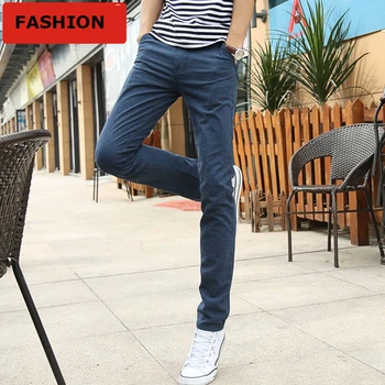 

New Business Casual Pants Male British Slim Trousers Comfortable Straight Pants Men's Plus Fat Pants Large Size 28-38
