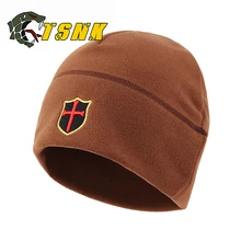 TSNK EDC новая уличная флисовая шапка Skullie зимняя утолщенная теплая шапочка охотничья Лыжная тактическая шапка